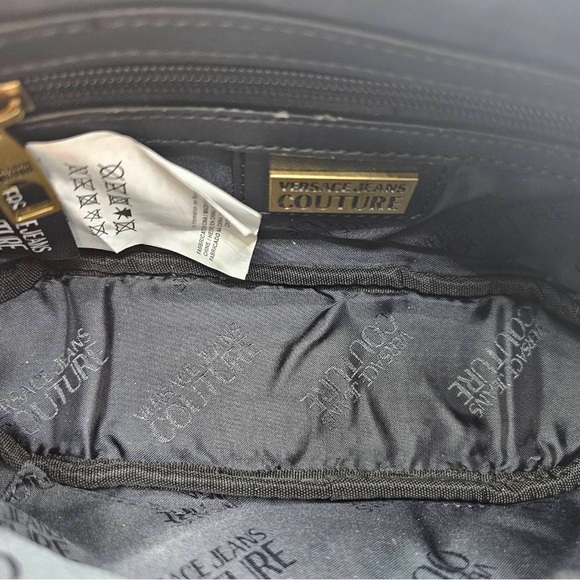 Versace Jeans Couture Floral Pattern Quilted Crossbody - Picture 12 of 14